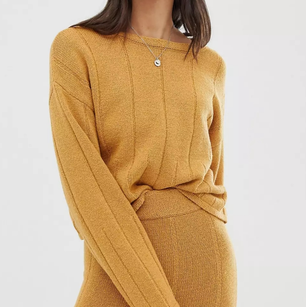 Chunky Cable Knit Sweater from ASOS